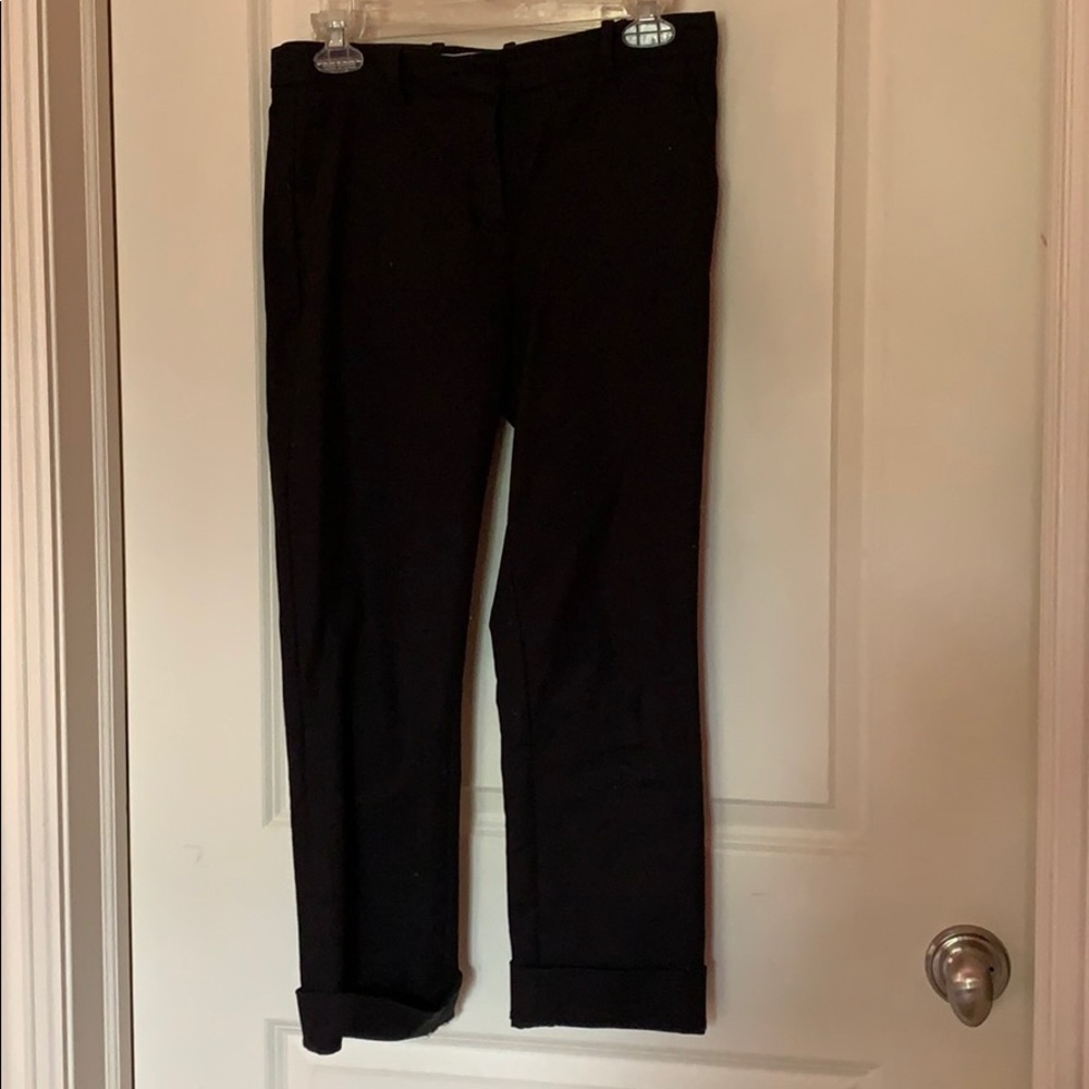 Cropped Tailored Black Gap Pants